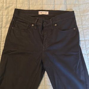 Madewell black high-rise skinny jeans. Size 26